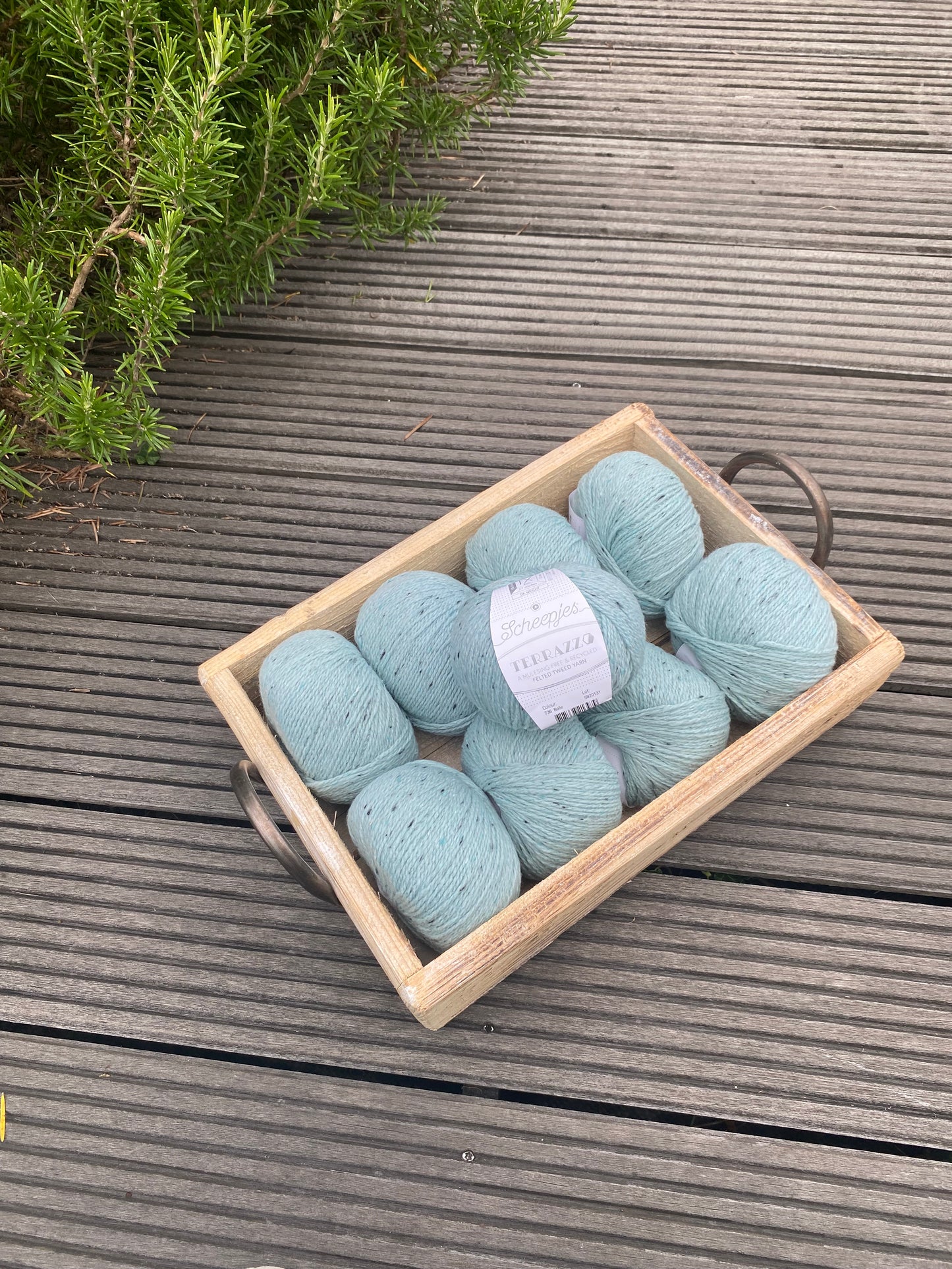Scheepjes Terrazzo 736 Bolle | Duurzaam Wol & Viscose Tweedgaren | VrolijkeWol